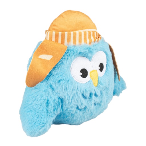 [14960] Plush owl Boy [blue (Blue)]