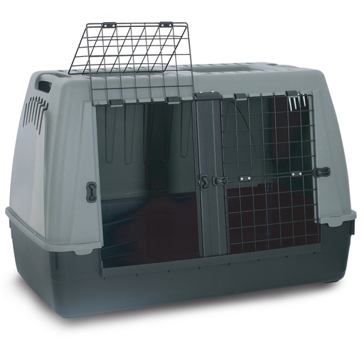 [14984] Baron ECO Car box 100 double door [gris/vert (Gris)]