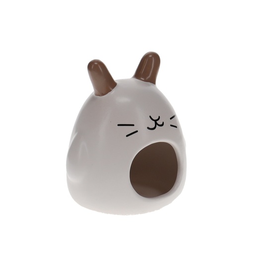 [14987] Maison pour rongeurs Stone lapin [blanc (Blanc)]