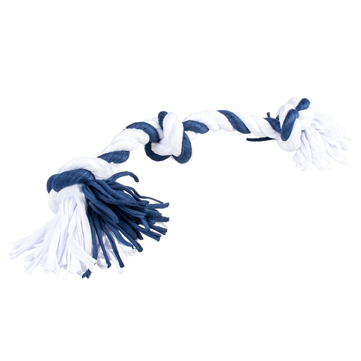[15040] Sweater rope with 3 knots [blue/white (Blue)]