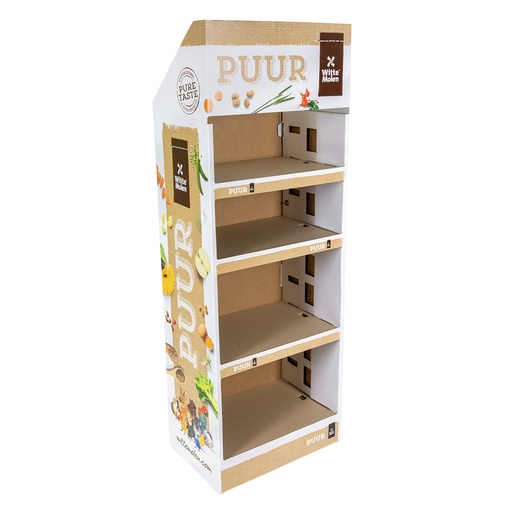 [A801] Universal-Display leer Witte Molen PUUR