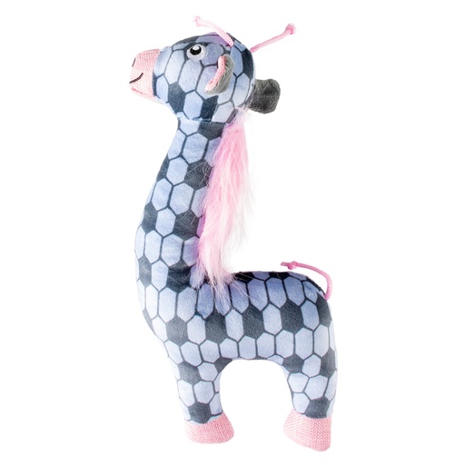 [15235] Peluche Girafe retro [bleu (Bleu)]