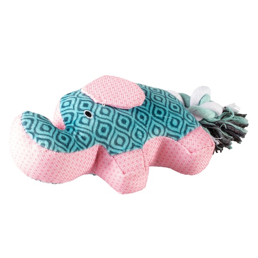 [15238] Plush Elephant retro [blue (Blue)]