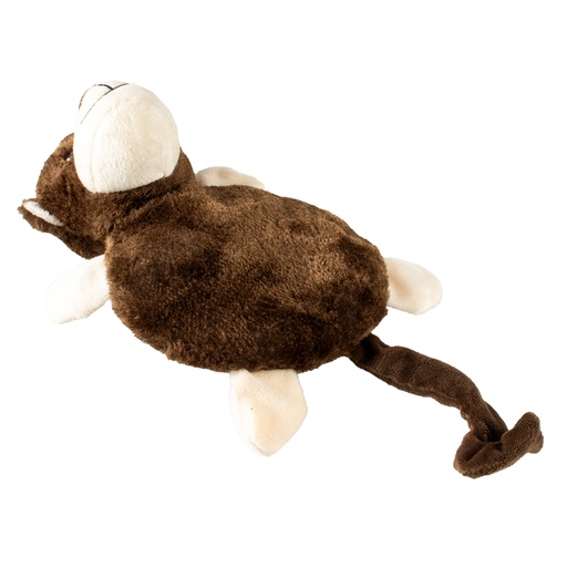 [15245] Plush Monkey mega squeaky [brown (Brown)]