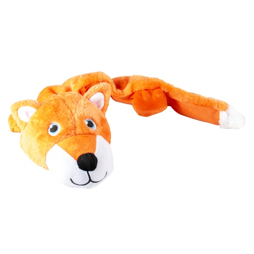 [15250] Plush Fox squeaky [orange (Orange)]