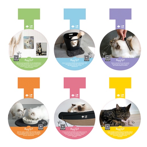 [A813] Wobbler I Love Happy Cats nld/fra [multicolore (Multi)]