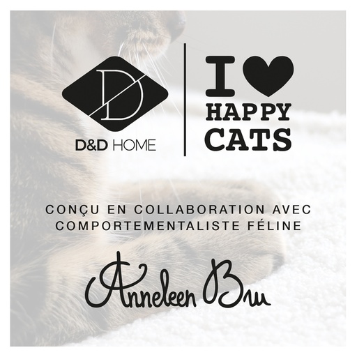 [A816] Flyer I Love Happy Cats fra