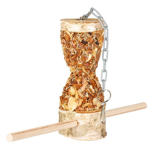 [15334] Tronc de bouleau fruit & graines [multicolore (Multi)]