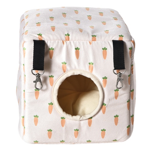 [15385] Carrot cube maison suspendue peluche [multicolore (Multi)]