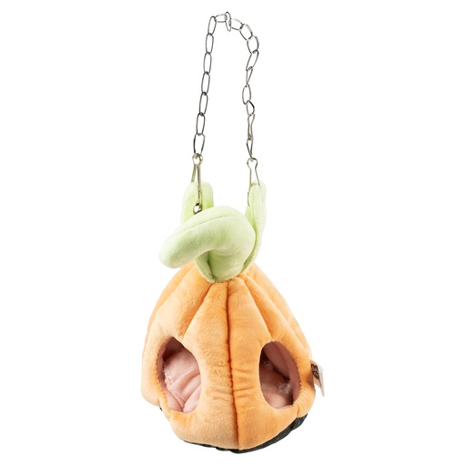 [15387] Maison citrouille peluche [orange/vert (Orange)]