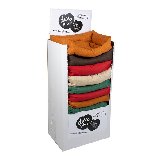 [15217] Bed rectangular Mellow rainbow winter [mixed colors (Multi)]