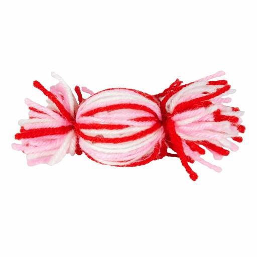 [15432] Wooly Bonbon mit Klang [rot/weiß (Rot)]