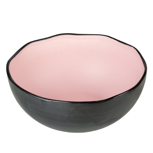 [15472] Futternapf Stone Organic [schwarz/rosa (Schwarz)]