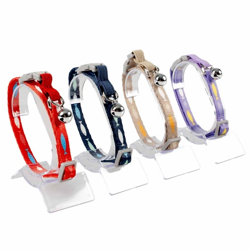 [15553] Cat collar fish family [mixed colors (Multi)]