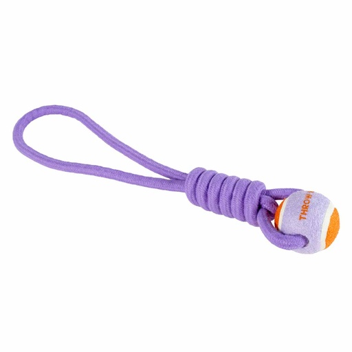 [303/485279] Ball mit Seilschlaufe THROW ME [lila/orange (Violett)]