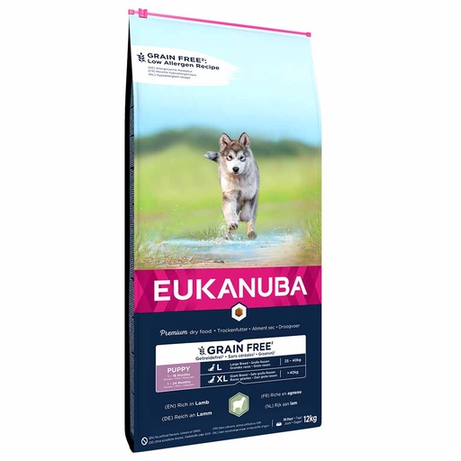 [15866] Euk Grain Free Lam Puppy Large Breed