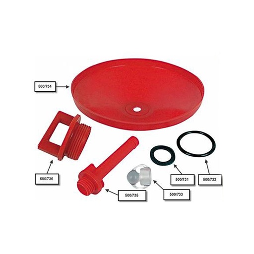 [500/735] Plastic tap for reservoir drinker