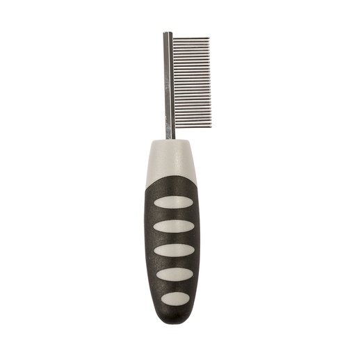 [10077] Detangling comb 30 pins small mammals [black/grey (Black)]