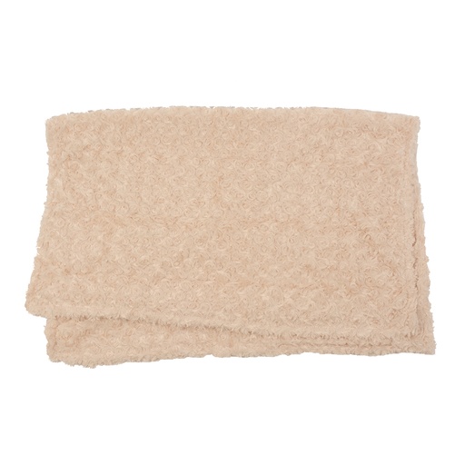 [10028] Fleece Decke [beige (Braun)]