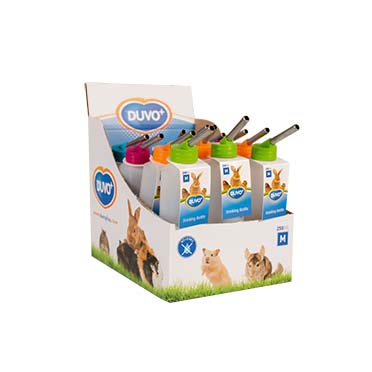 DRINKFLES PLASTIEK KLEINE DIEREN