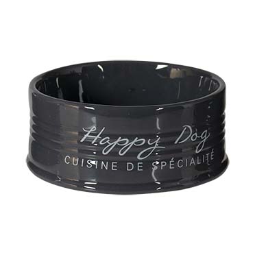 Futternapf Stone Happy Dog [anthrazit (Grau)]