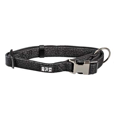 City NY leash nylon reflecting XL [black (Black)]