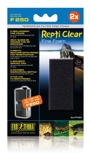 [33/PT3616] EX Repti Clear F250 Schaumstoff Fein