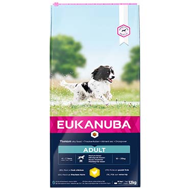 EUK DOG ACTIVE ADULT MEDIUM BREED
