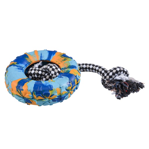 Rubber tire Smash & cotton rope [multicolored (Multi)]