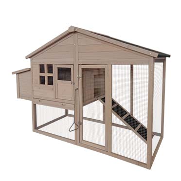 Woodland clapier Tristan 2 Forest [taupe (Marron)]
