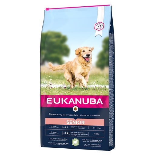 [13191] Euk dog senior large lamb&rice