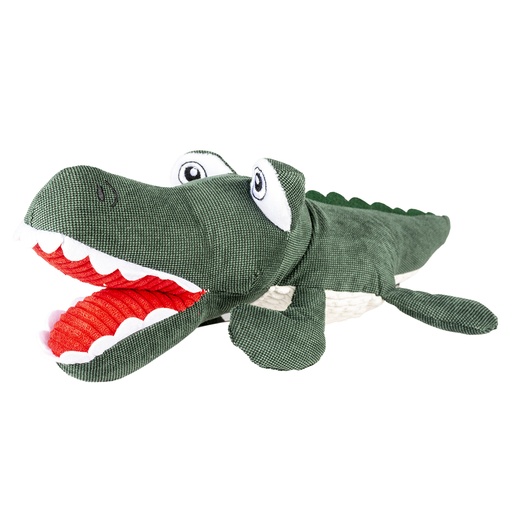 [13432] Peluche alligator jaw [vert/blanc (Vert)]