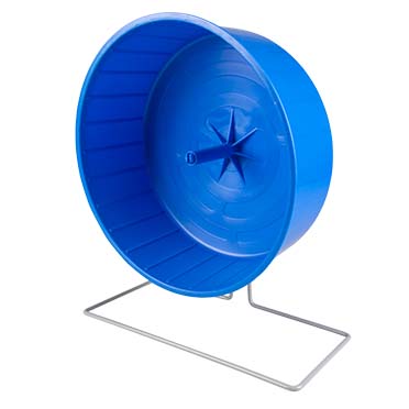 Roue d'activité en plastique [bleu (Bleu)]