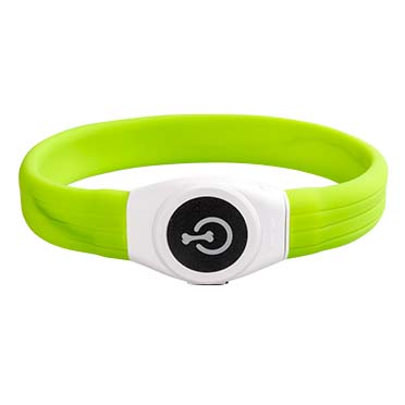 Flash light ring maxi USB Silicon [vert (Vert)]