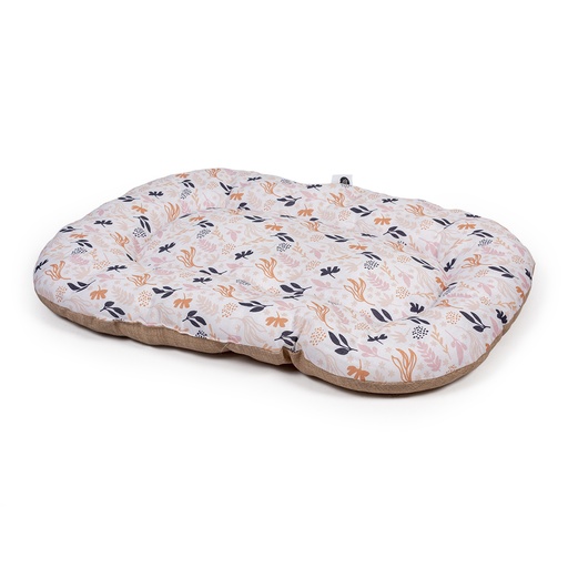 [13726] Coussin ovale cousu Breezy [blanc (Blanc)]