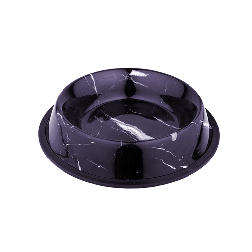 Futternapf Deco fix marble look [schwarz (Schwarz)]