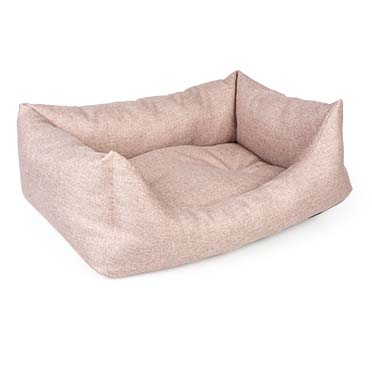 Oval cushion sewn Mellow [blue (Blue)]