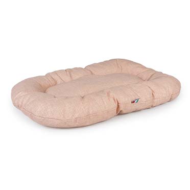 Coussin ovale cousu Mellow [orange (Orange)]