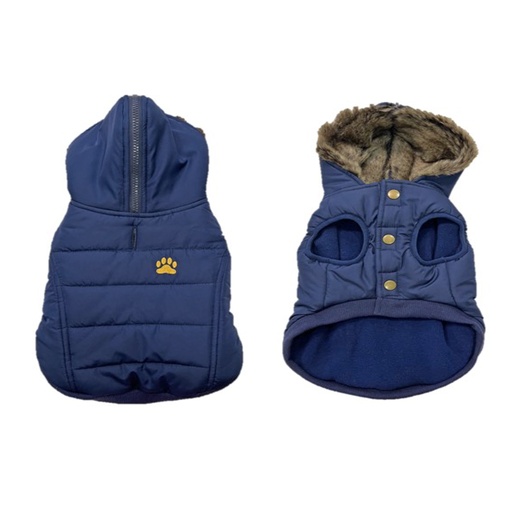Dog jacket puffer [blue (Blue)]