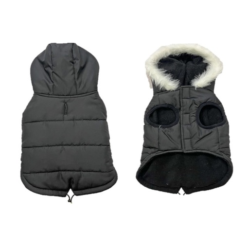 Dog jacket puffer eskimo [black (Black)]