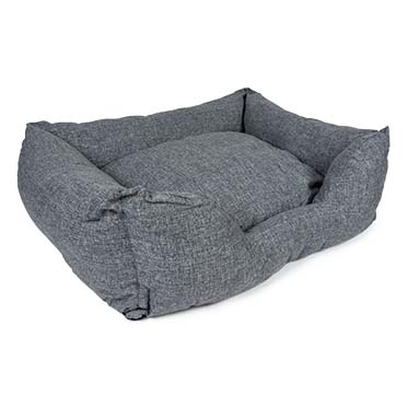 Bed rectangular Textura ECO [blue (Blue)]
