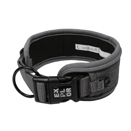 Ultimate Fit Control collar Safety [silver reflective (Gray)]