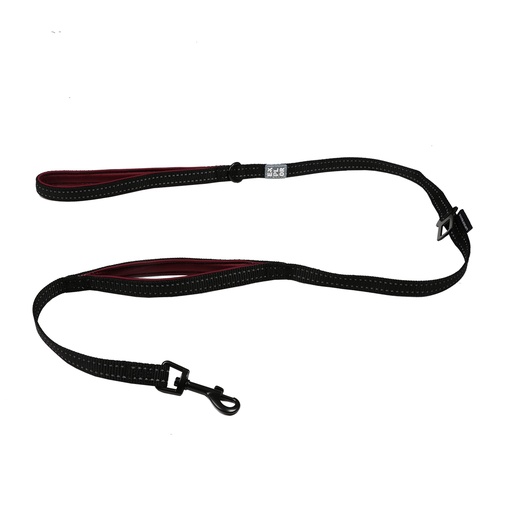 Ultimate Fit On-The-Road leash Fashion [plum purple (Red)]