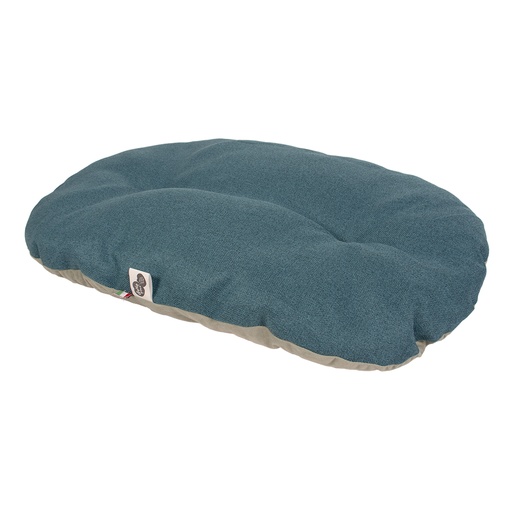 Coussin ovale cousu Royal blue [bleu (Bleu)]