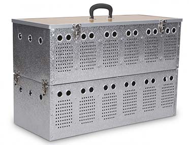 ALUMINIUM BASKET 2P