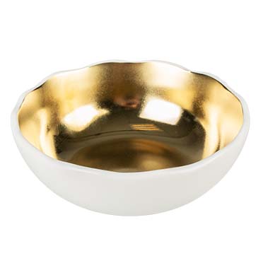 Eetkom Stone Organic [wit/goud (Wit)]