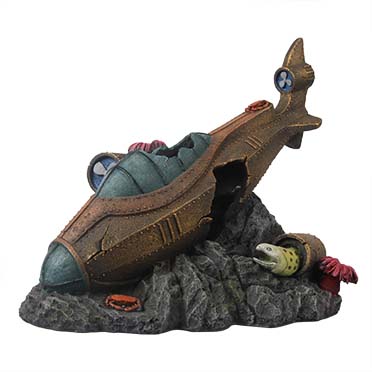 Steampunk versunkenes U-Boot [mehrfarbig (Multi)]