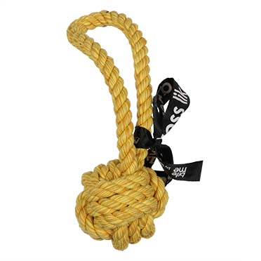 'Tug life' playing rope 2 loops [yellow (Yellow)]
