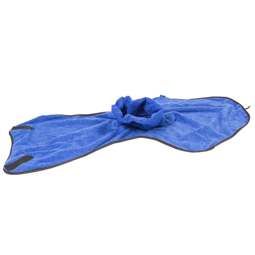 Dog Bathrobe Microfiber [blue (Blue)]