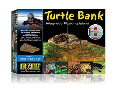 EX turtle bank magnetisch drijvend eiland [bruin (Bruin)]